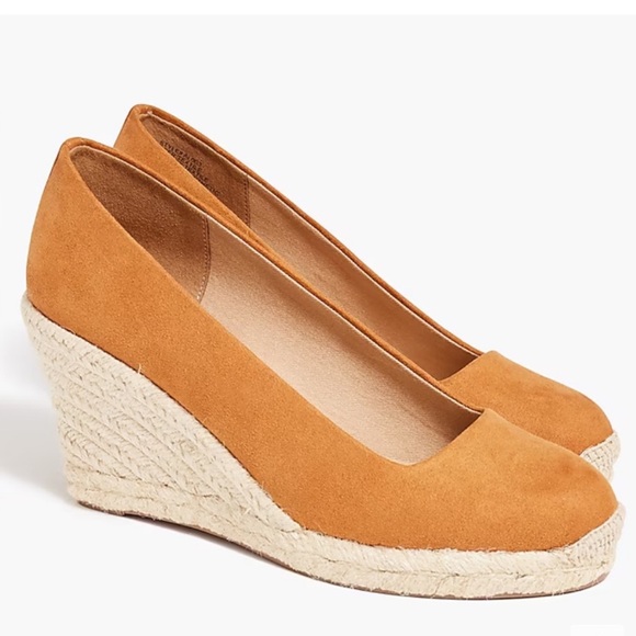 NWB JCrew Espadrille Wedges size 8 - Picture 1 of 8